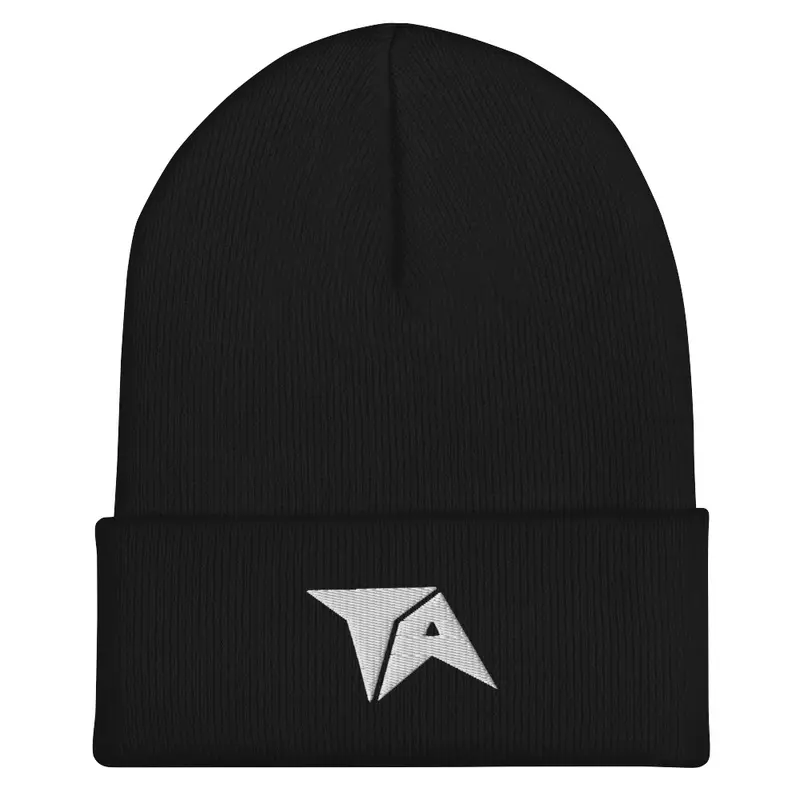 TA Beanie - white logo